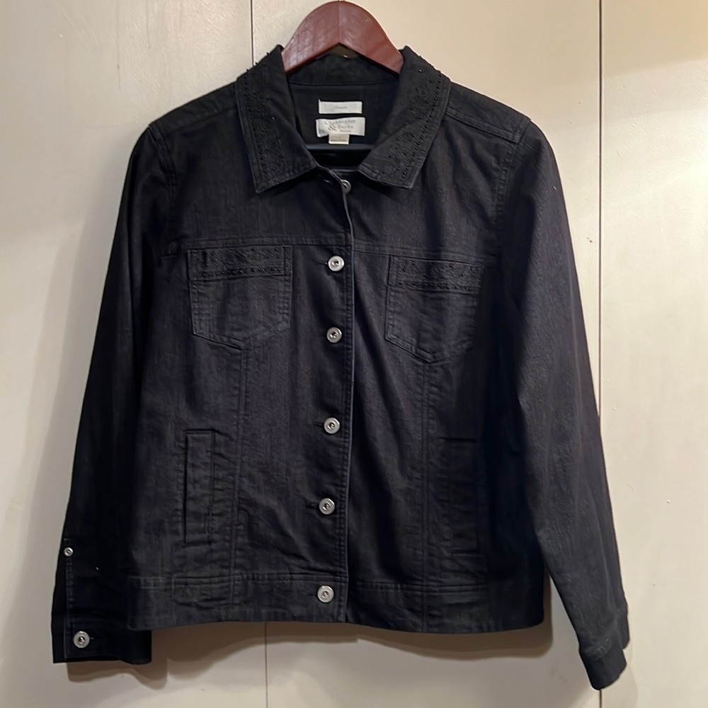 Christopher & Banks Jean Jacket